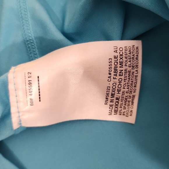 Nike Pro Shirt Mens Size M Athletic Dri-Fit Blue - Picture 8 of 10